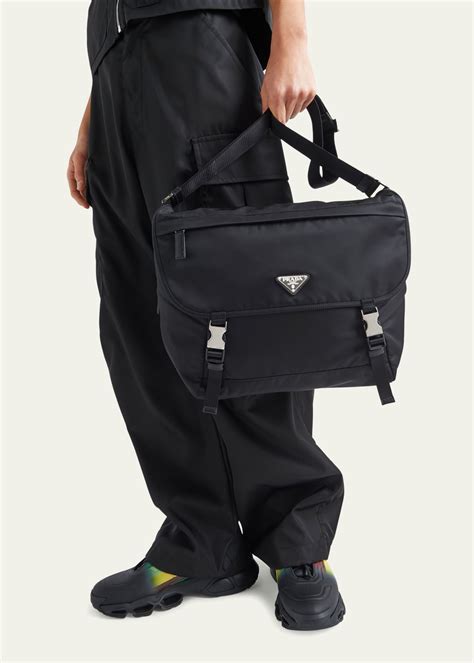 prada messenger bag mens